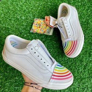 Vans Old Skool Flour Shop Rainbow Leather